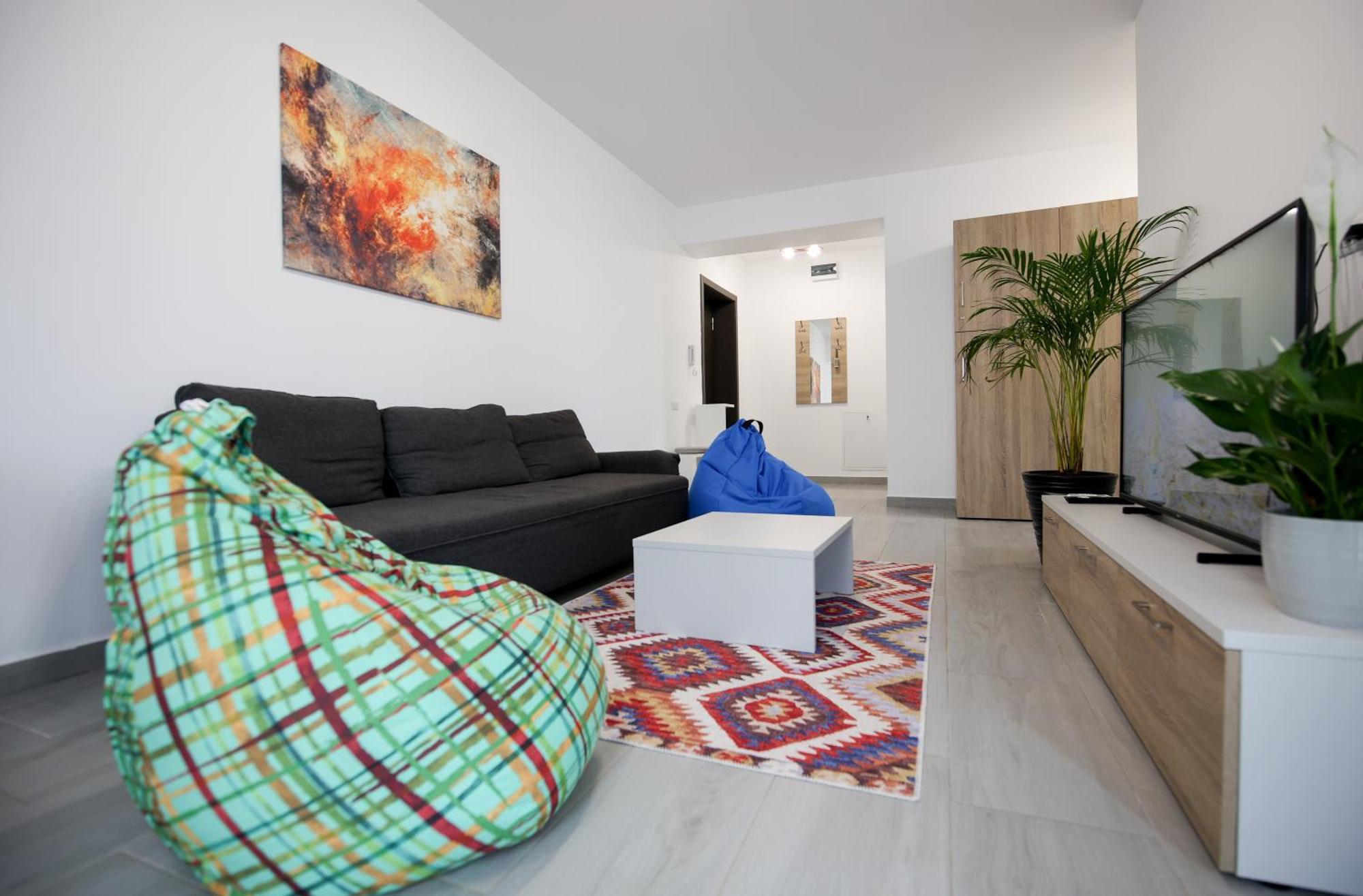 Vitan Central Oasis - Free Secured Private Parking - Self Check-In - بوخارست الغرفة الصورة